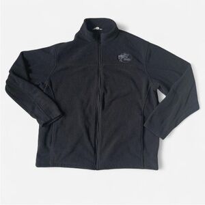 Bass Pro Shops Black teddy zip up Fleece Jacket men’s black outdoors- size L